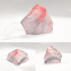 Cotton Face Mask: water repellent💦/ filter pocket